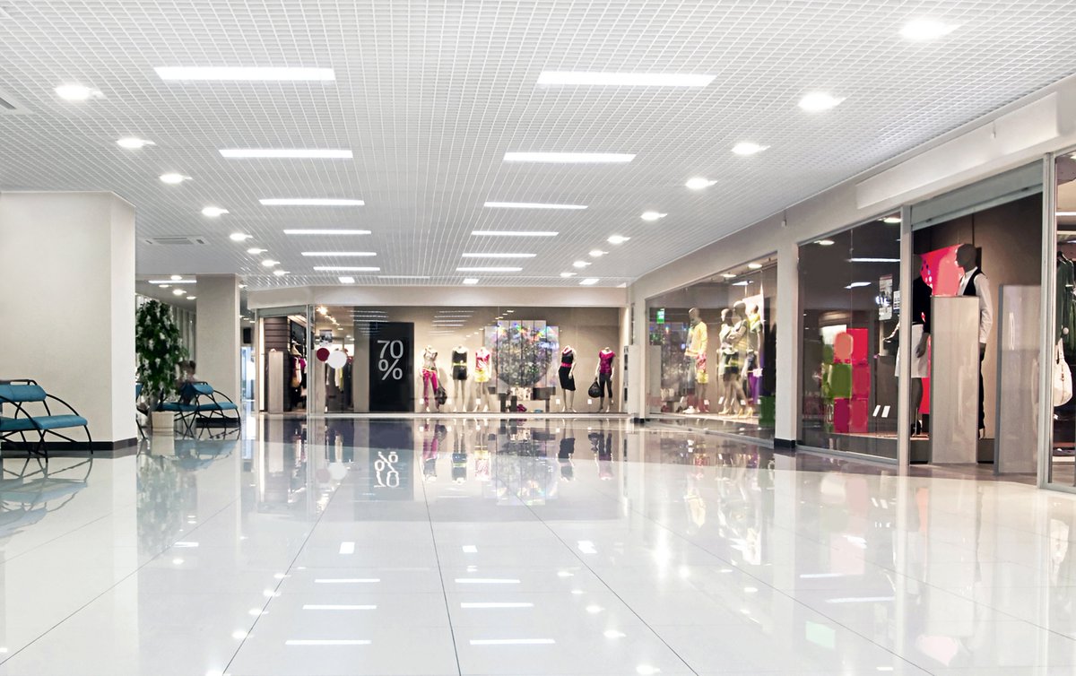 Зонирование магазина одежды